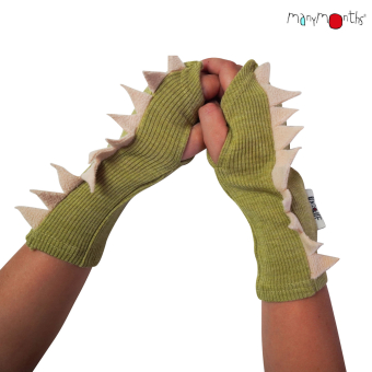 ManyMonths Woollies Dino Long Fingerless Mittens 