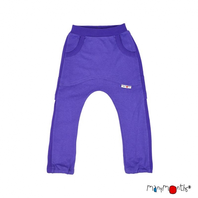 ManyMonths ECO Kangaroo Pants HANF Blue Purple | S/M