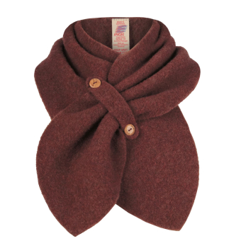 Engel Kinder-Schal, Fleece Cinnamon melange | .