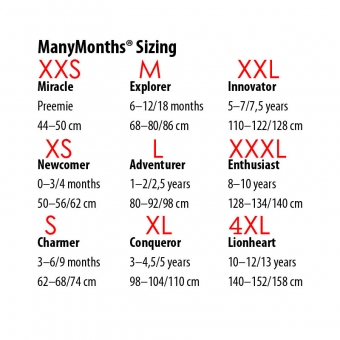 MANYMONTHS – MOUFLES Ocean Wave | XS/S