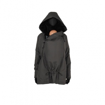 Wombat Wallaby Tragejacke Grey / Black | L