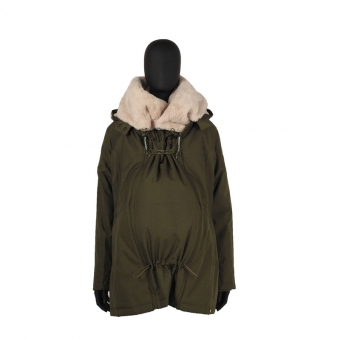 Wombat Wallaby Tragejacke Green / Beige | XS