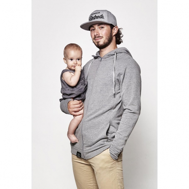 Love Radius Hoodie Le sweat du parent Gris athlétique | XL