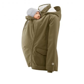 Allweather Babywearing Jacket Cosy Allrounder Khaki | S